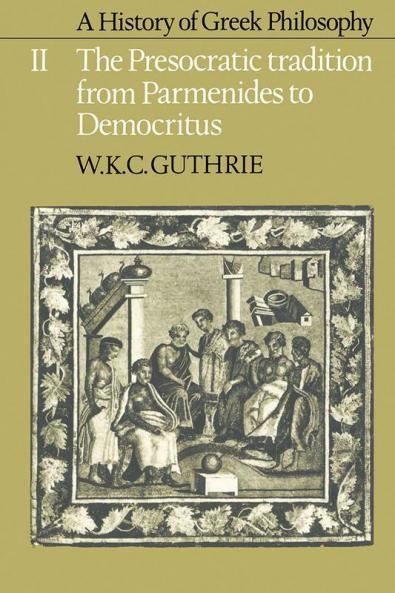 A History of Greek Philosophy