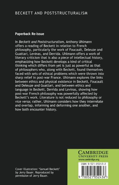 Beckett and Poststructuralism