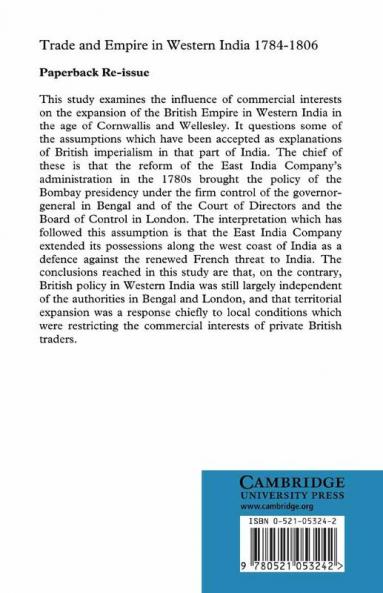 Trade and Empire in Western India