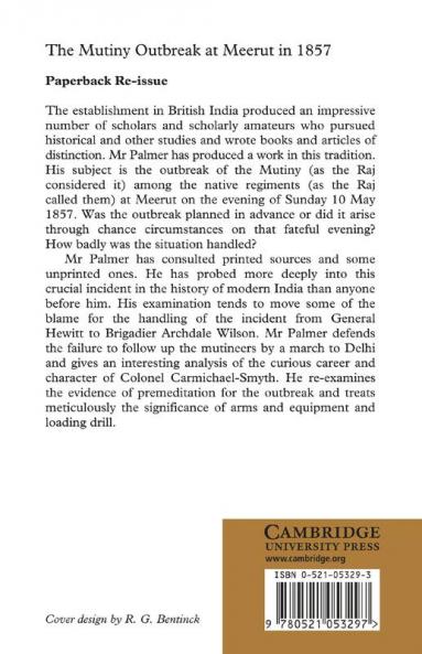 The Mutiny Outbreak at Meerut in 1857