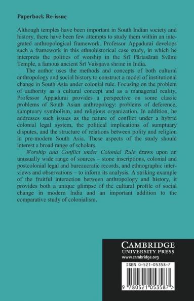 Worship and Conflict Under Colonial Rule