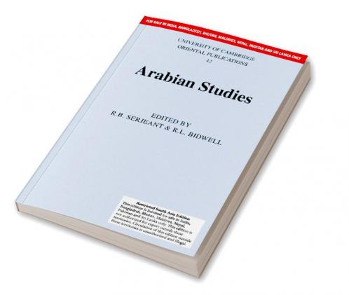 ARABIAN STUDIES (SOUTH ASIA EDITION)