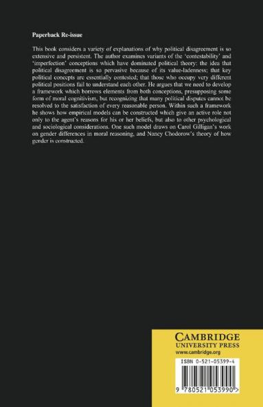 Explaining Political Disagreement