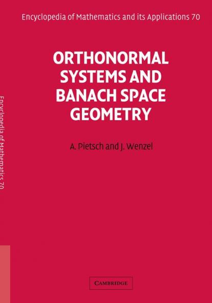 Orthonormal Systems and Banach Space Geometry