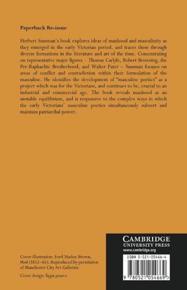 Victorian Masculinities