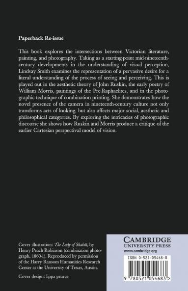 Victorian Photography Painting and Poetry