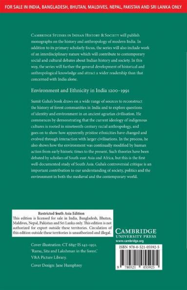 Environment And Ethnicity In India: 1200-1991 (South Asia Edition)