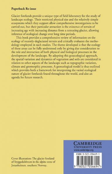 The Ecology of Recently-Deglaciated Terrain