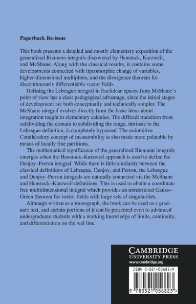The Riemann Approach to Integration