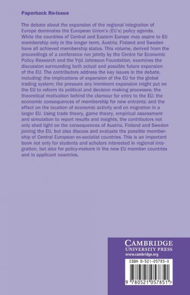 Expanding Membership of the European Union