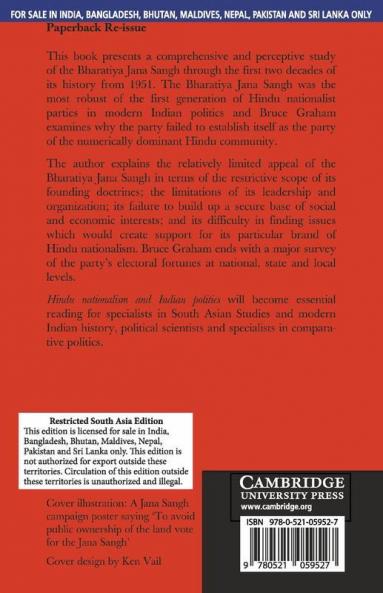 Hindu Nationalism And Indian Politics (South Asia Edition)