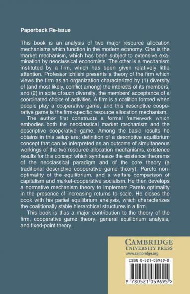 The Cooperative Nature of the Firm