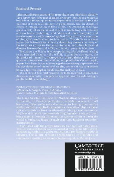 Models for Infectious Human Diseases