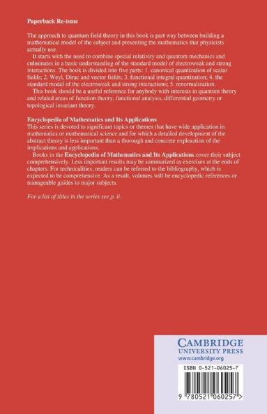 Quantum Field Theory for Mathematicians