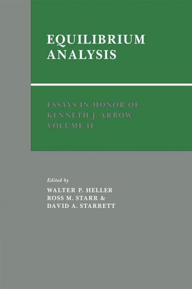 Essays in Honor of Kenneth J. Arrow