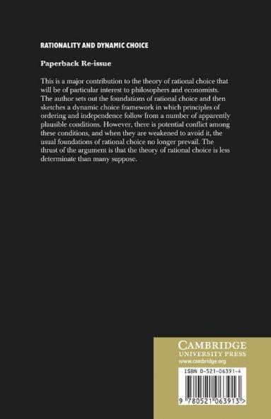 Rationality and Dynamic Choice