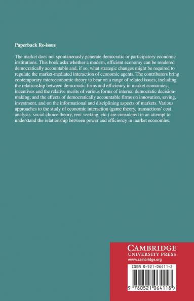 Markets and Democracy