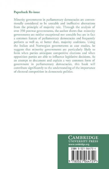 Minority Government and Majority Rule