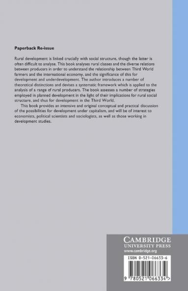 Social Structure and Rural Development in the Third World