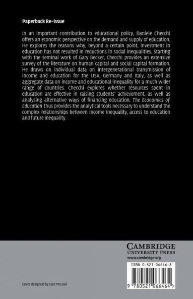 The Economics of Education