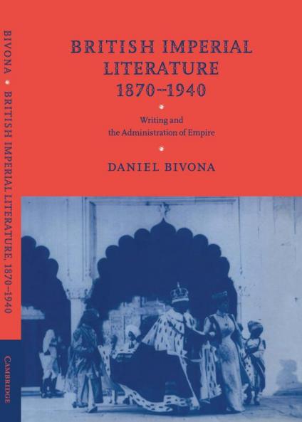 British Imperial Literature 1870 1940