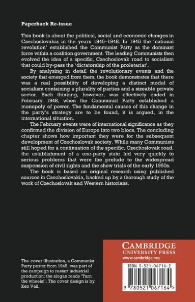 Socialism and Democracy in Czechoslovakia