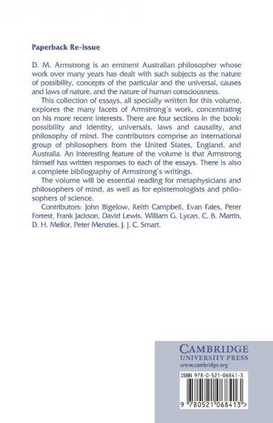 Ontology Causality and Mind