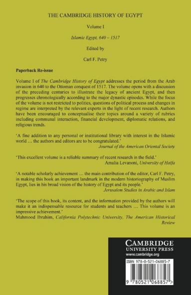 The Cambridge History of Egypt