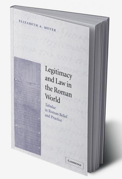 Legitimacy and Law in the Roman World