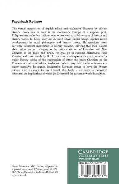 Ethics Theory and the Novel
