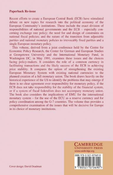 Establishing a Central Bank