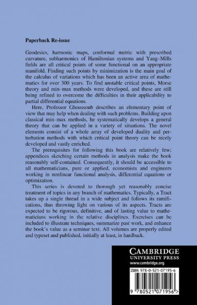 Duality and Perturbation Methods in Critical Point Theory