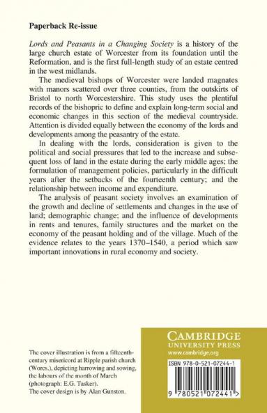 Lords and Peasants in a Changing Society