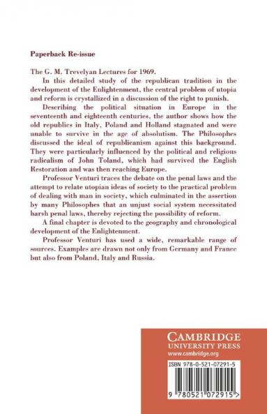 Utopia and Reform in the Enlightenment