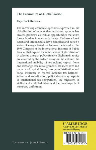 The Economics of Globalization