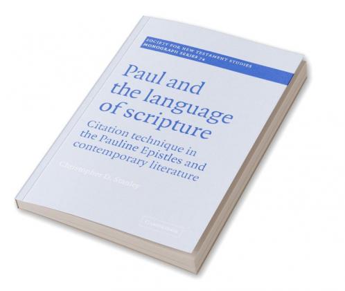 Paul and the Language of Scripture