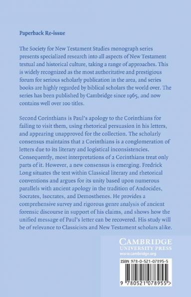 Ancient Rhetoric and Paul's Apology