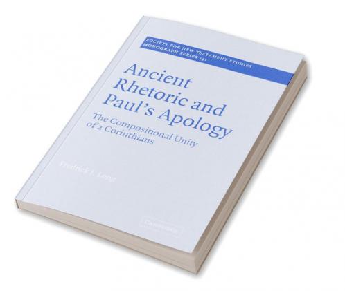 Ancient Rhetoric and Paul's Apology