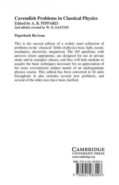 Cavendish Problems in Classical Physics