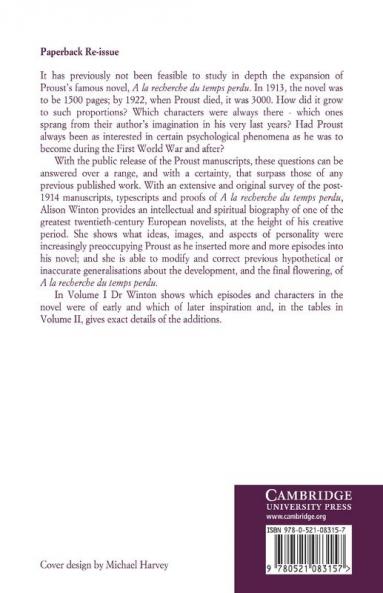 Proust's Additions