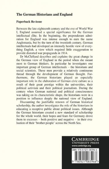 The German Historians and England