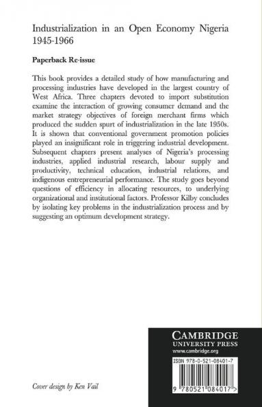 Industrialization in an Open Economy