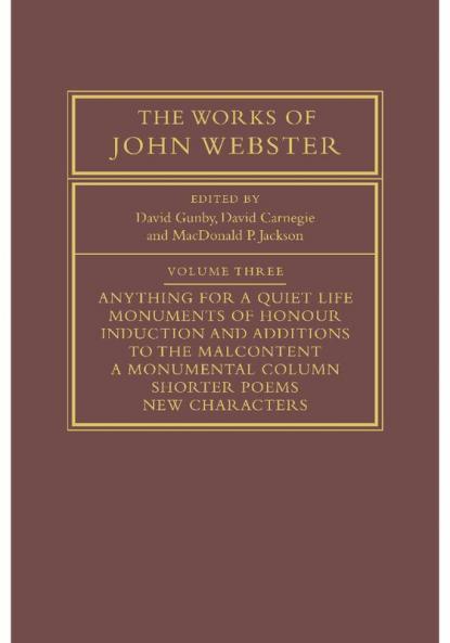 The Works of John Webster