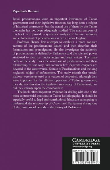 The Proclamations of the Tudor Kings