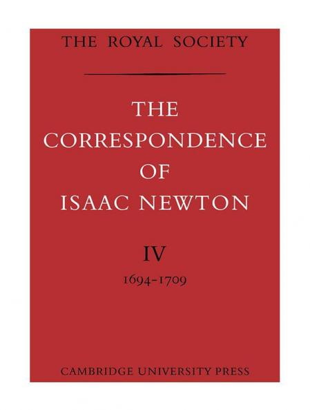 The Correspondence of Isaac Newton