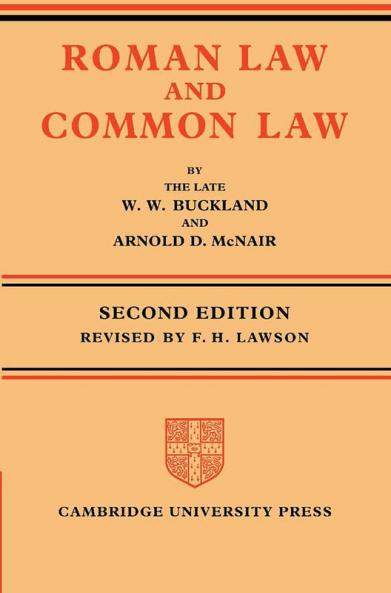 Roman Law and Common Law