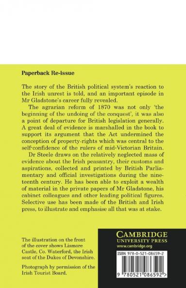 Irish Land and British Politics