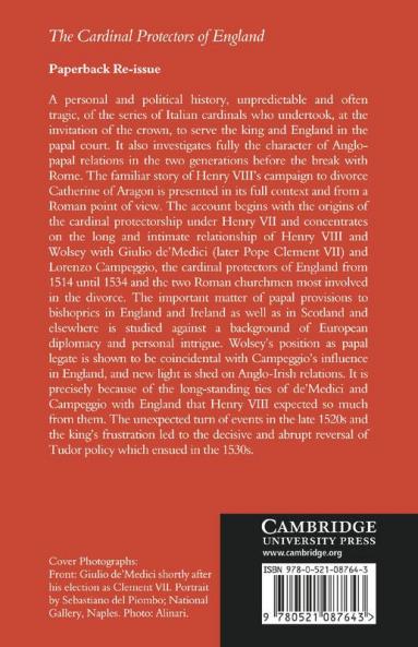 The Cardinal Protectors of England