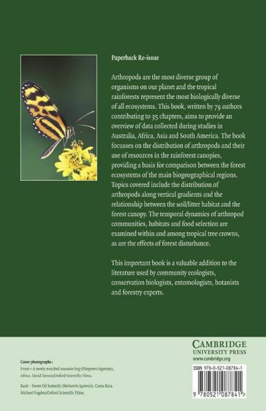 Arthropods of Tropical Forests