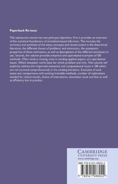 Simulation-Based Inference in Econometrics